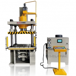 hydraulic deep drawing machine