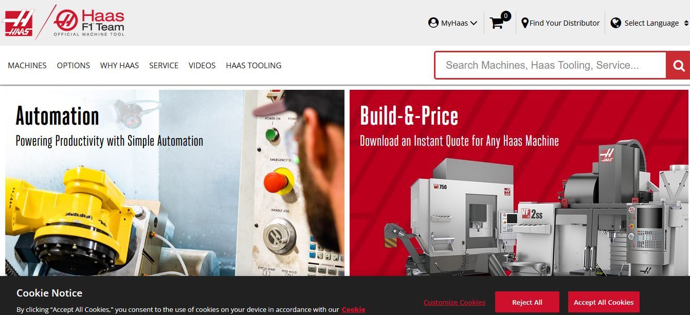 Automatización Haas