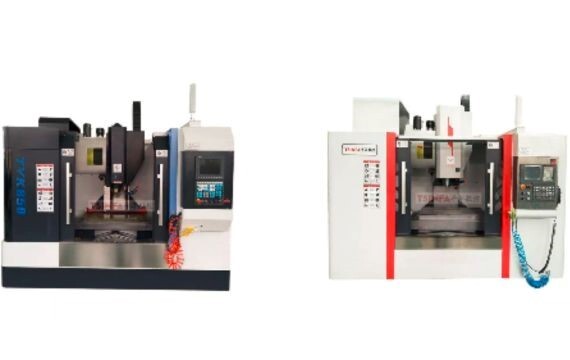 CNC Milling Machine with Chip Conveyor