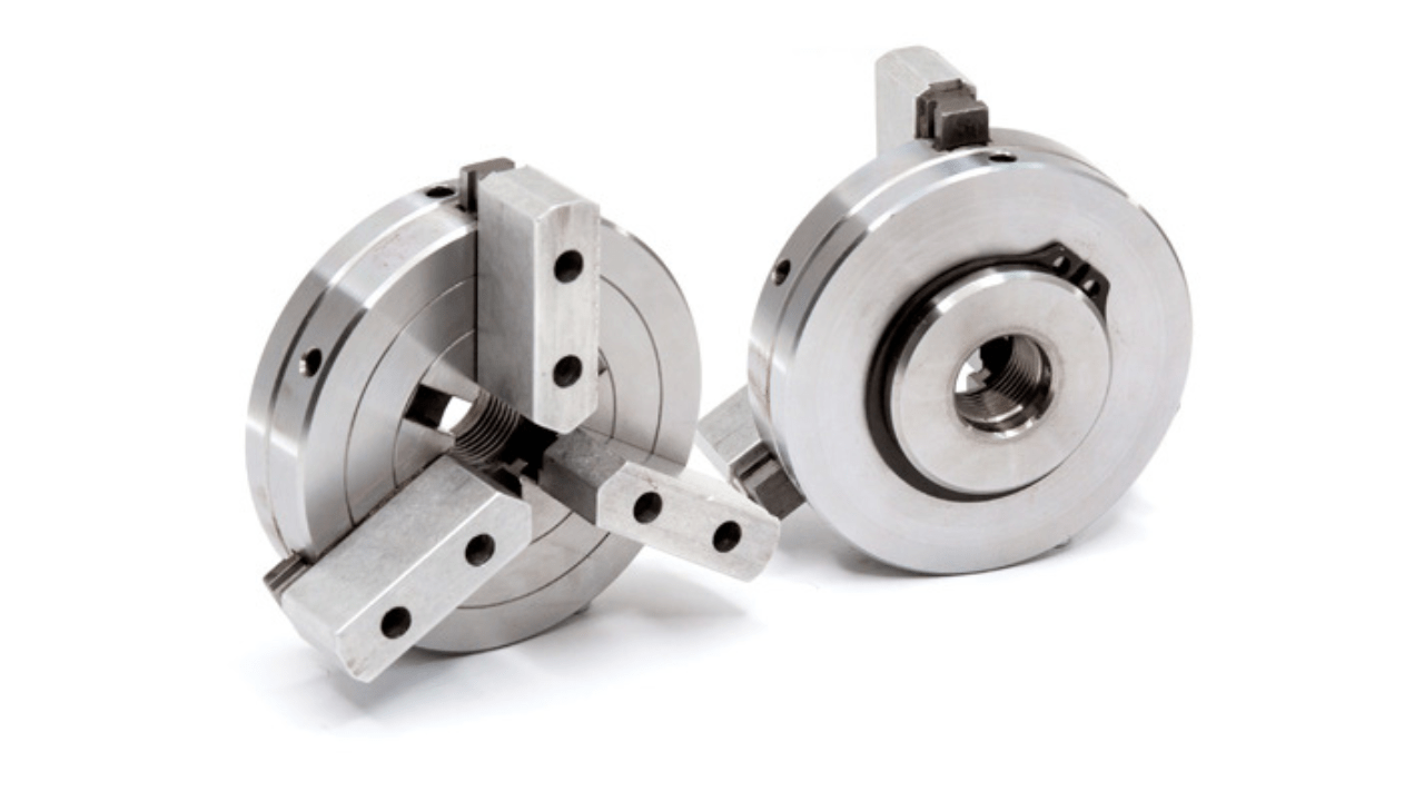 Chucks (3-jaw, 4-jaw, collet chucks)