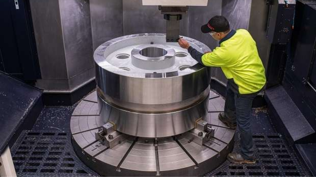 How Does a CNC Vertical Lathe Work